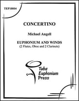 Concertino Euphonium Solo with Woodwind Sextet P.O.D. cover